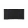 ACME Damazy Eastern King Bed in Blue Velvet