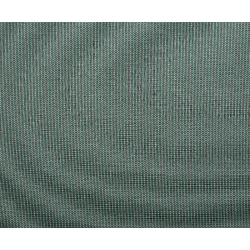 ACME Jenneva 7Pc Patio Dining Set in Night Green Fabric & Gray Finish