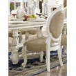 ACME Versailles Dining Side Chair in PU & Bone White (Set of 2)
