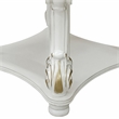ACME Vendome Wooden End Table with Bottom Shelf in  Antique Pearl Finish