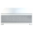 ACME Mallika Rectangular Coffee Table in Mirrored and Faux Crystals