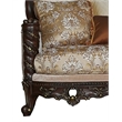ACME Devayne Traditional European Loveseat with Queen Anne Legs in Dark Walnut