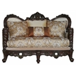 ACME Devayne Traditional European Loveseat with Queen Anne Legs in Dark Walnut