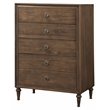 ACME Inverness 5-Drawer Wooden Chest in Reclaimed Oak