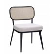 ACME Frydel 3-Piece Wooden Tapered Leg Table and Chairs Set in Black