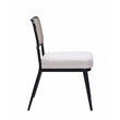 ACME Frydel 3-Piece Wooden Tapered Leg Table and Chairs Set in Black