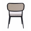 ACME Frydel 3-Piece Wooden Tapered Leg Table and Chairs Set in Black