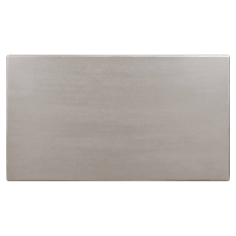 ACME Pelumi Rectangular Wood Coffee Table in Silver Platinum