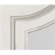 ACME Jaqueline Wooden Frame Mirror in Light Gray and Antique White