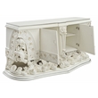 ACME Adara Wooden Storage Server with 2 Doors in Antique White