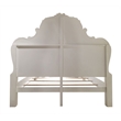 ACME Dresden Wooden California King Bed with Arched Headboard in Bone White