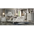 ACME Dresden Wooden California King Bed with Arched Headboard in Bone White