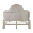 ACME Dresden Wooden Eastern King Bed with Arched Headboard in Bone White