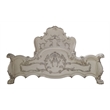 ACME Dresden Wooden Eastern King Bed with Arched Headboard in Bone White