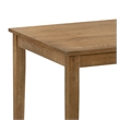 ACME Furniture Kayee 5-Piece Upholstered Wood Dining Set in Weathered Oak