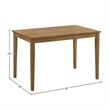 ACME Furniture Kayee 5-Piece Upholstered Wood Dining Set in Weathered Oak
