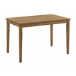 ACME Furniture Kayee 5-Piece Upholstered Wood Dining Set in Weathered Oak