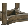 ACME Furniture Parfield Round Wood Dining Table in Weathered Oak