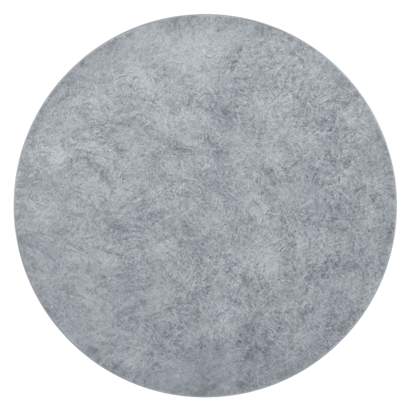 acme laddie cement end table in weathered gray