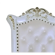 ACME Vendome Wooden Executive Office Chair in Antique Pearl