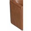 ACME Rocha Wooden Upholstered Accent Chair with Swivel