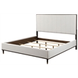 ACME Carena Wooden Bed in Light Gray and White and Brown