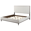 ACME Carena Wooden Bed in Light Gray and White and Brown