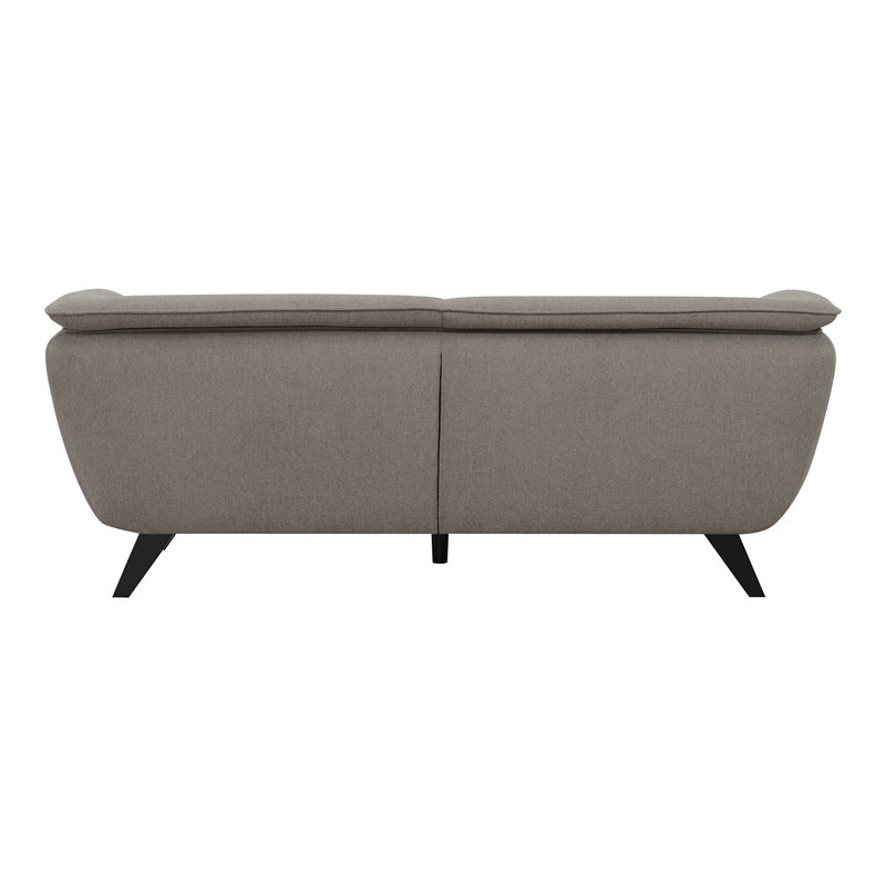 ACME Furniture Nayeli Upholstered Fabric Sofa with Wood Frame in Brown