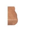 ACME Furniture Velentina Square Contemporary Rubberwood End Table in Natural