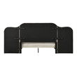 ACME Ranallo Contemporary Fabric Upholstered Queen Wall Bed in Beige