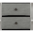 ACME Katia Transitional Wooden Server in Gray and Weathered White