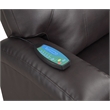 ACME Evander Transitional Leather Upholstered Power Lift Recliner in Brown