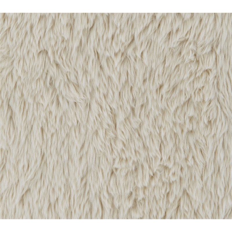 ACME Upendo Yakety Yak Sand Fabric Upholstered Chair with Swivel in Beige