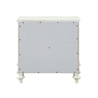 ACME Dorothy Transitional Wood 2 Drawers Nightstand in Ivory