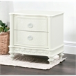 ACME Dorothy Transitional Wood 2 Drawers Nightstand in Ivory