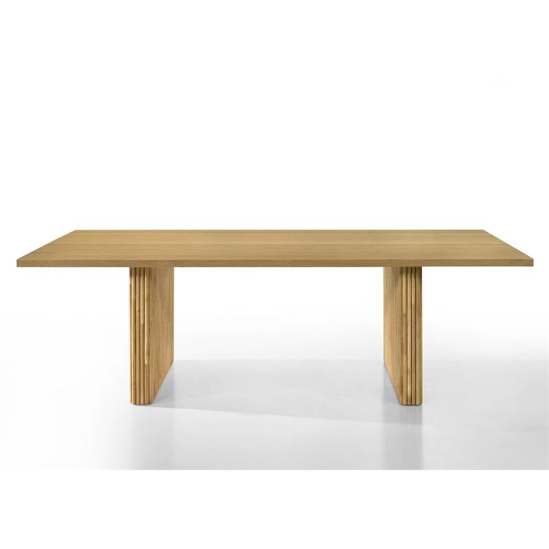 ACME Einar Contemporary Wood Rectangular Dining Table in Natural