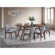 ACME Kaela Traditional Wood Rectangular Dining Table in Walnut