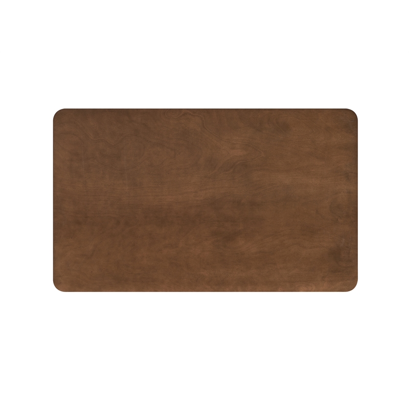 ACME Kaela Traditional Wood Rectangular Dining Table in Walnut