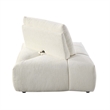 ACME Loanna Contemporary Linen Fabric Upholstered Wedge in Beige