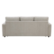 ACME Leira Linen Fabric Upholstered Sofa with Sleeper in Beige