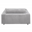 ACME Hilde Velvet Upholstered Chaise with 2 Pillows in Beige