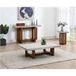 ACME Keven Transitional Wood Rectangular Coffee Table in Walnut/Gray