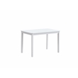 ACME Fidelity 5 Piece Wood/Fabric Dining Set in Brown & White