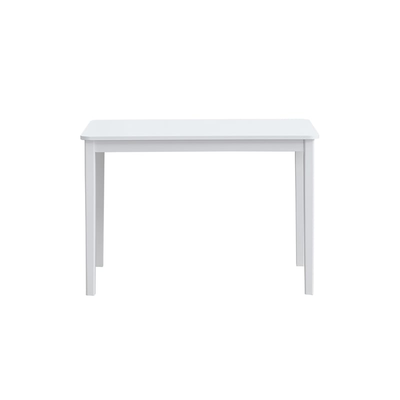 ACME Fidelity 5 Piece Wood/Fabric Dining Set in Brown & White