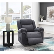 ACME Domana Microfiber Power Recliner with Lift & Heating & Massage in Dark Blue