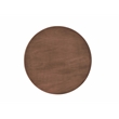 ACME Ferris Transitional Rubber Wood Round Dining Table in Brown