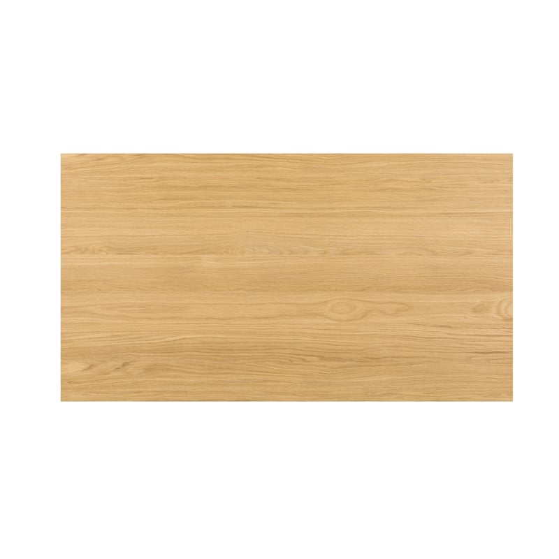 acme harold contemporary wood rectangular coffee table in natural oak