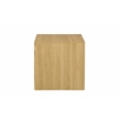 ACME Harold Contemporary Wood Square End Table in Natural Oak