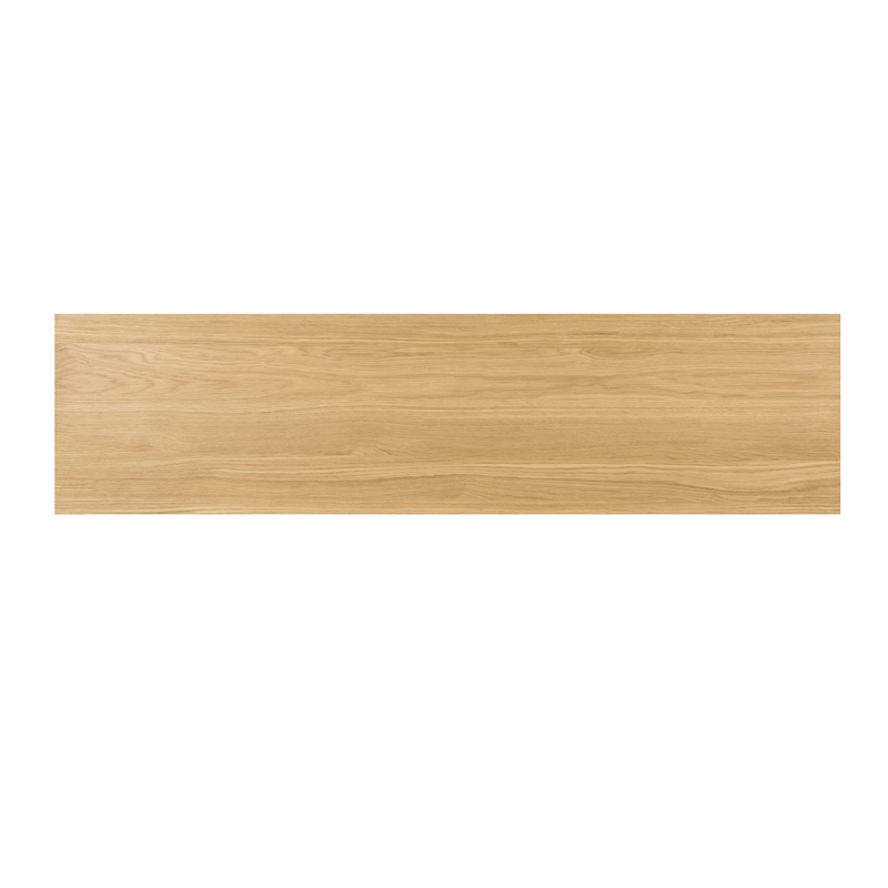 ACME Harold Contemporary Wood Rectangular Sofa Table in Natural Oak