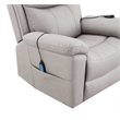 ACME Chriki Microfiber Upholstered Power Recliner with Lift & Massage in Gray